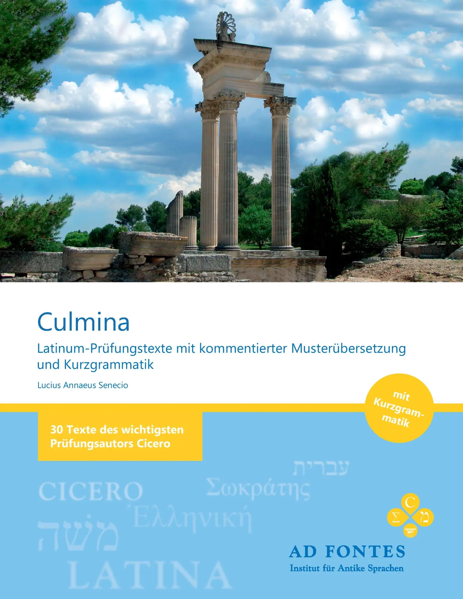Cover: 9783839142790 | Culmina | Lucius Annaeus Senecio | Taschenbuch | 140 S. | Deutsch