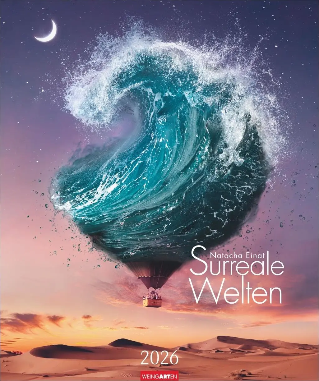 Cover: 9783839902790 | Surreale Welten Kalender 2026 | Natacha Einat | Kalender | 14 S.