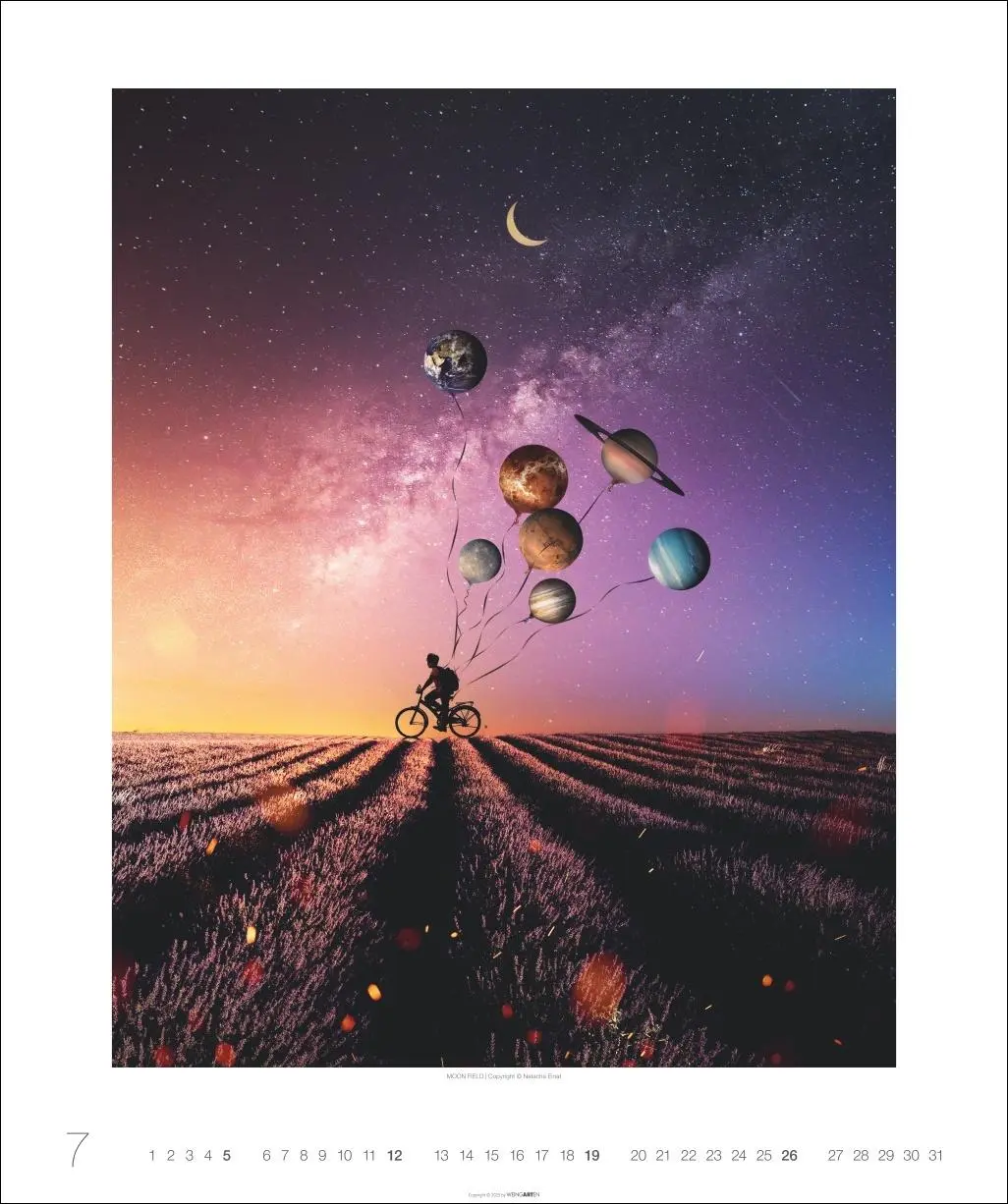 Bild: 9783839902790 | Surreale Welten Kalender 2026 | Natacha Einat | Kalender | 14 S.
