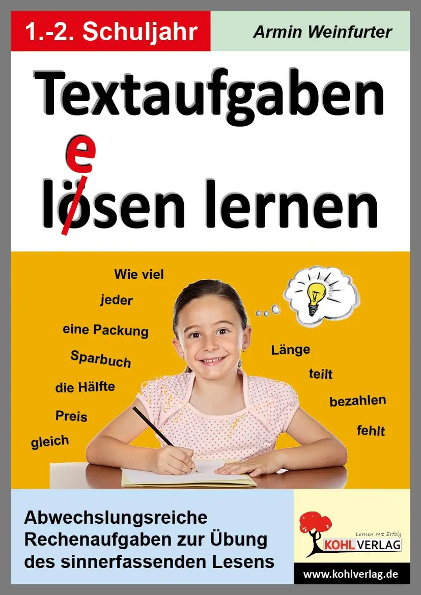 Cover: 9783866322790 | Textaufgaben l(e)ösen lernen - 1.-2. Schuljahr | Armin Weinfurter