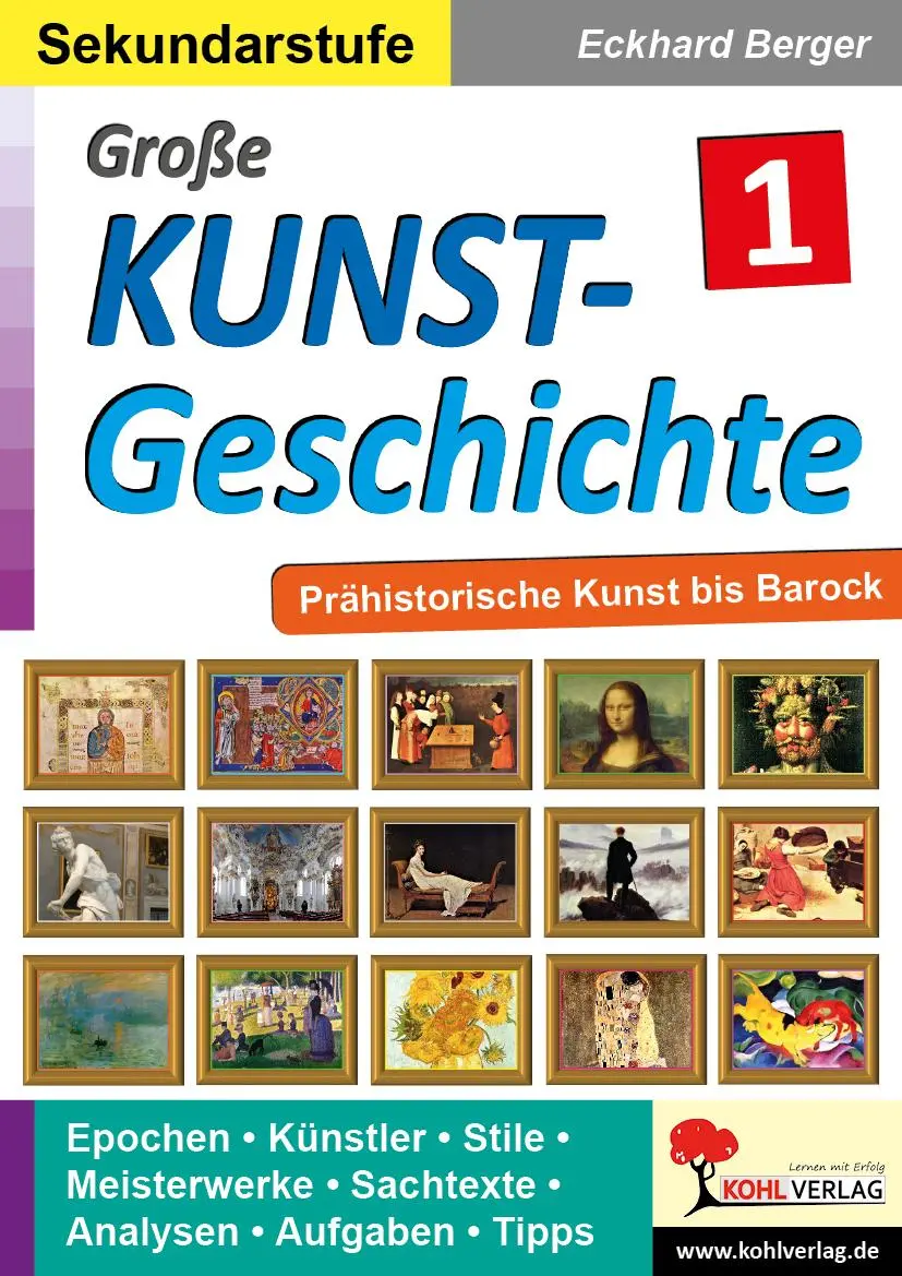 Cover: 9783966242790 | Große Kunstgeschichte / Band 1 | Prähistorische Kunst bis Barock
