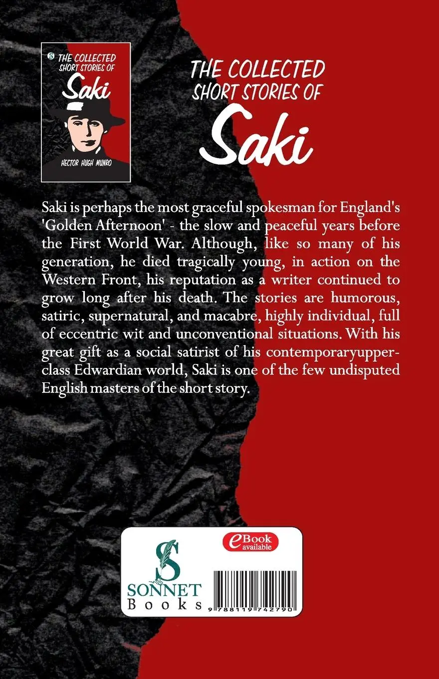 Rückseite: 9788119742790 | The Collected short Stories of Saki | Hector Hugh Munro | Taschenbuch