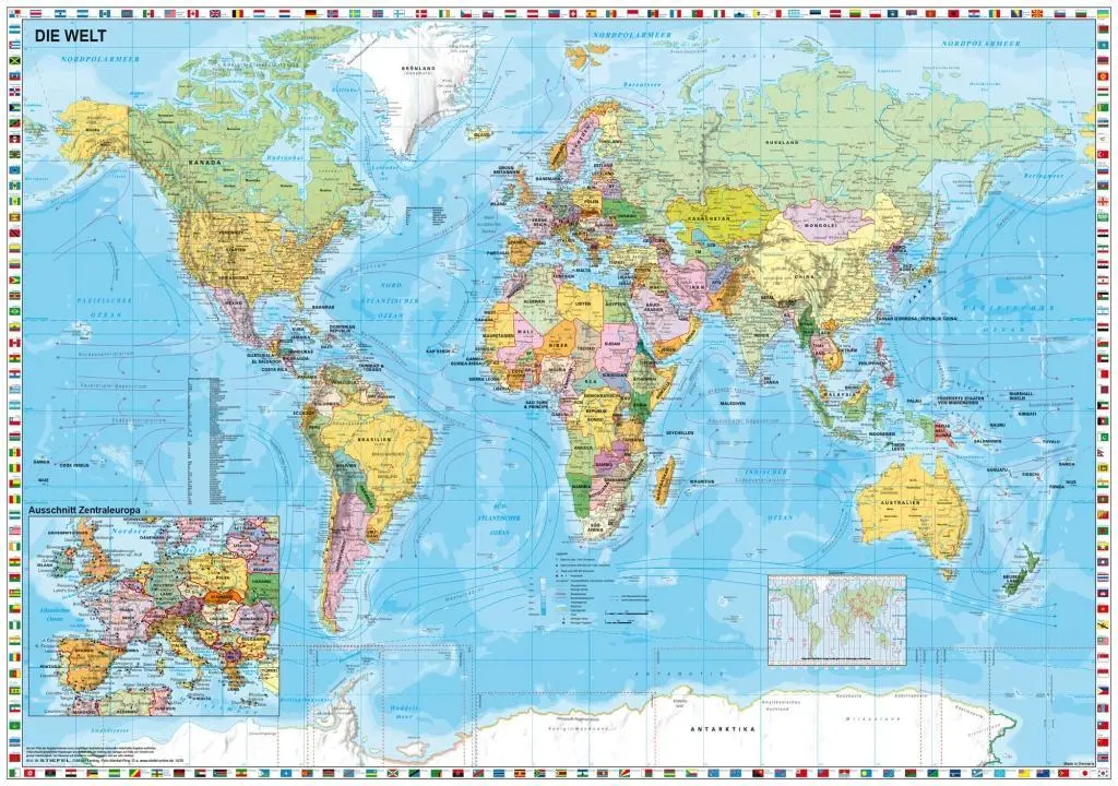 Bild: 4001504582890 | Die Welt, 1.500 Teile Puzzle | Schmidt Spiele | Spiel | Brettspiel