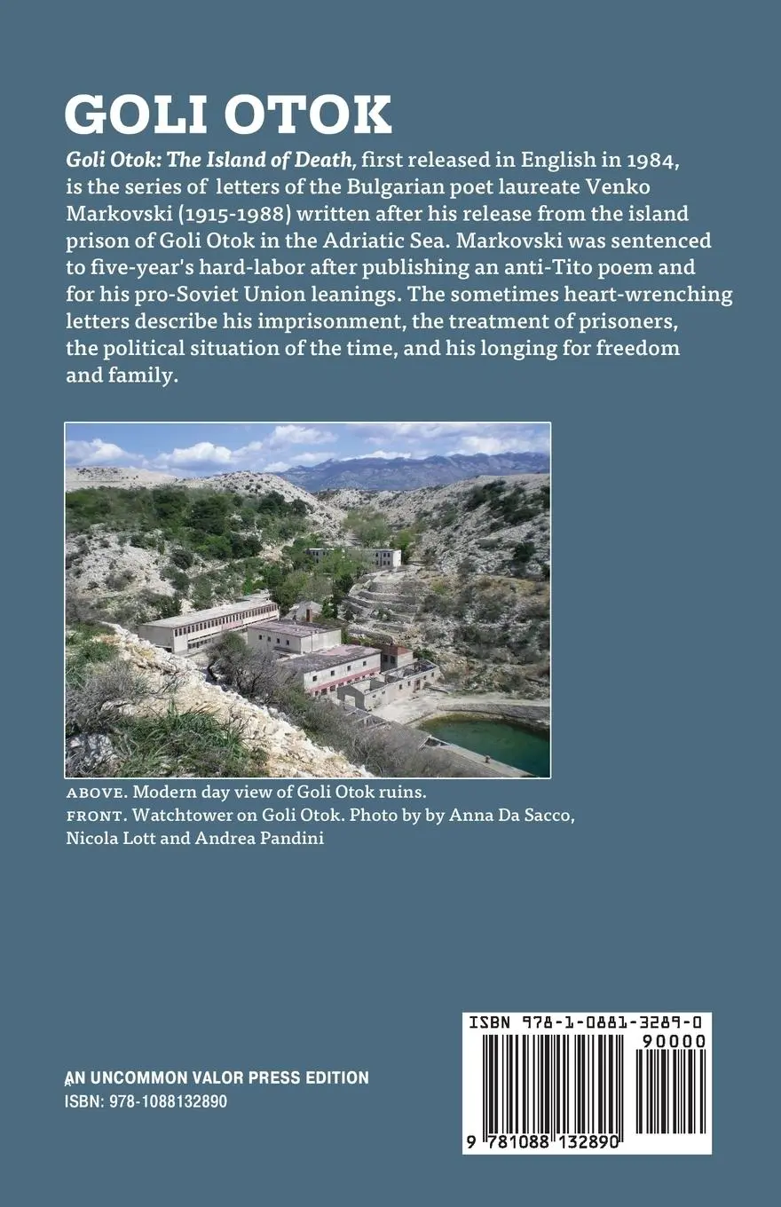 Rückseite: 9781088132890 | Goli Otok | The Island of Death | Venko Markovski | Taschenbuch | 2023