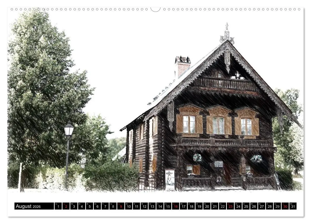 Bild: 9783516152890 | Potsdam Kalender (Wandkalender 2026 DIN A2 quer), CALVENDO...