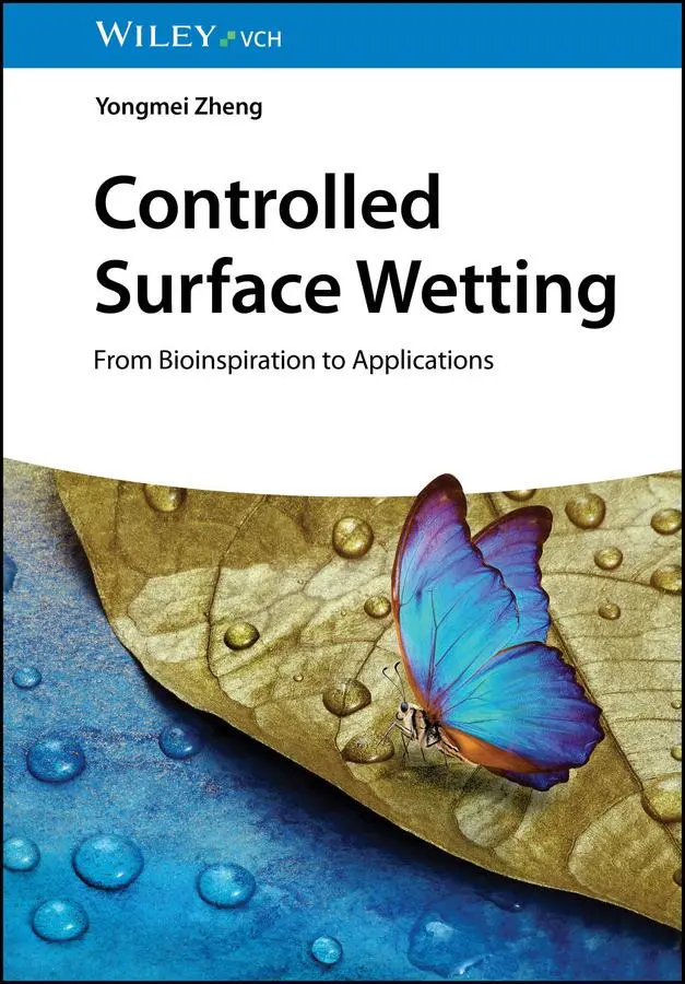 Cover: 9783527352890 | Controlled Surface Wetting | From Bioinspiration to Applications
