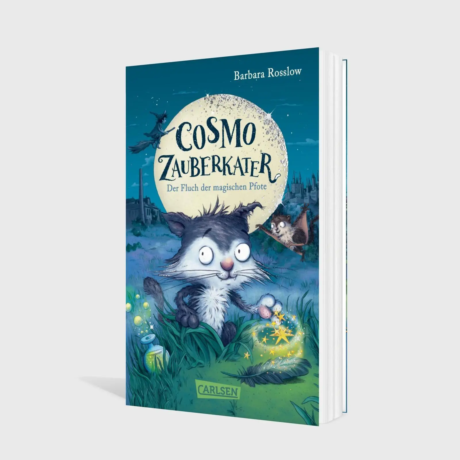 Bild: 9783551322890 | Cosmo Zauberkater 1: Der Fluch der magischen Pfote | Barbara Rosslow