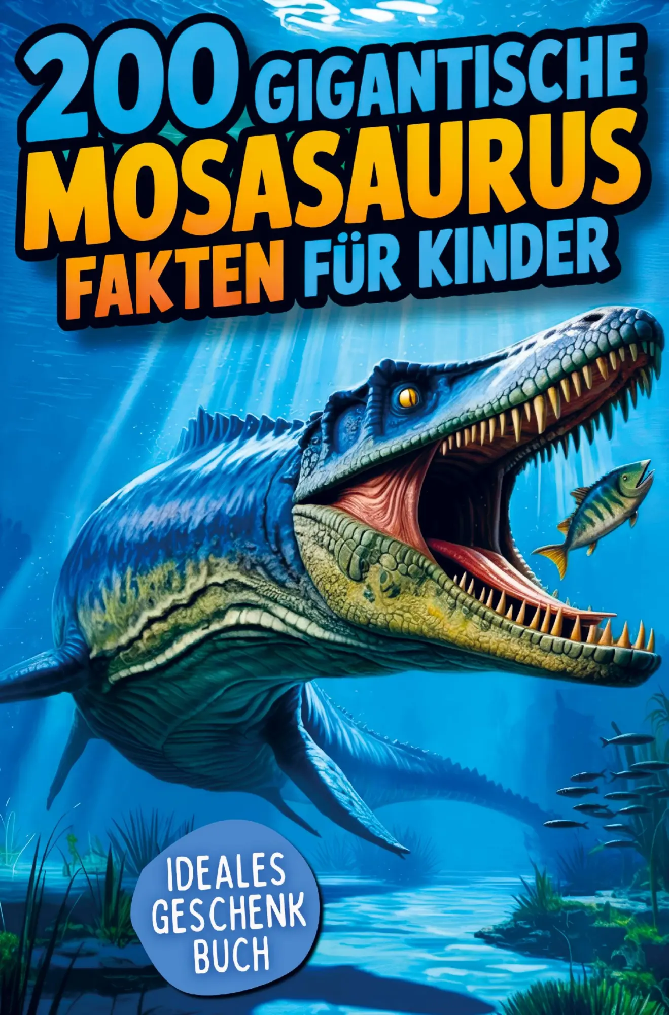 Cover: 9789403902890 | 200 gigantische Mosasaurus Fakten für Kinder: Extremes &amp; geniales...