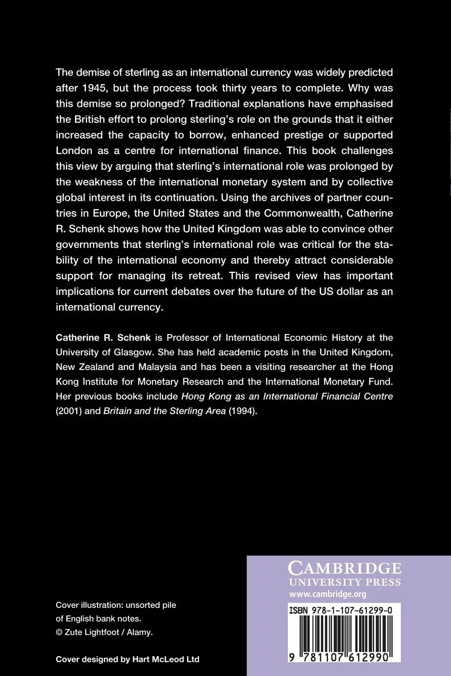 Rückseite: 9781107612990 | The Decline of Sterling | Catherine R. Schenk | Taschenbuch | Englisch