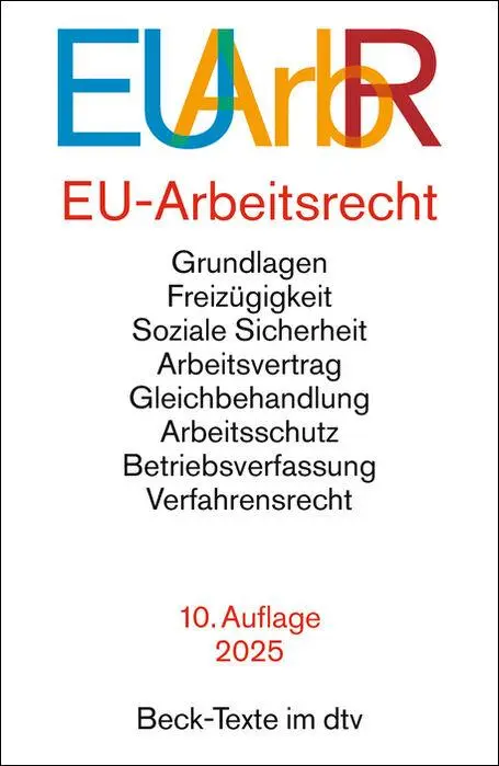 Cover: 9783423532990 | EU-Arbeitsrecht | Taschenbuch | Beck-Texte im dtv | 1001 S. | Deutsch