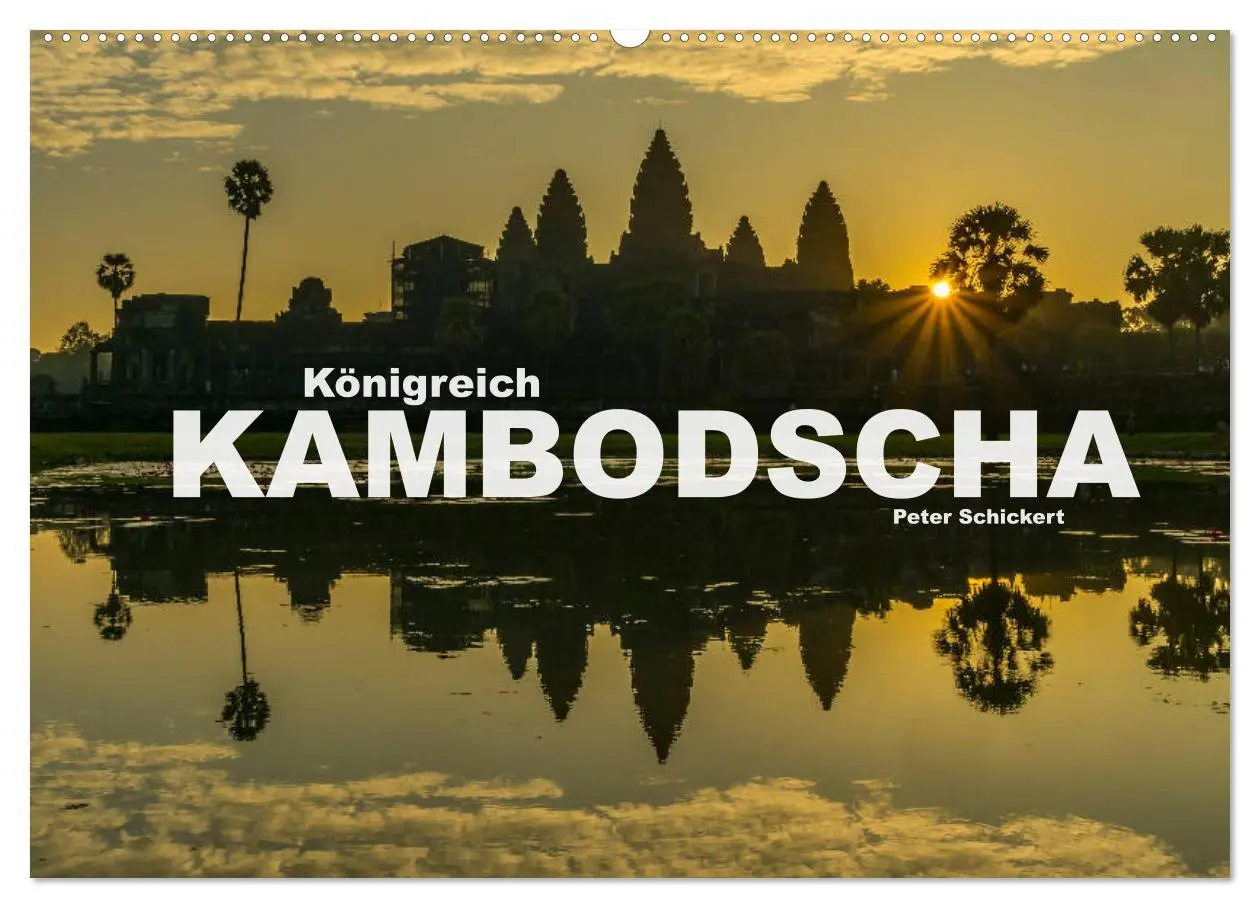 Cover: 9783457812990 | Königreich Kambodscha (Wandkalender 2026 DIN A2 quer), CALVENDO...