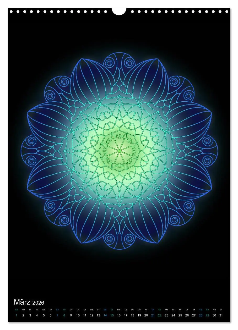 Bild: 9783516382990 | Mandala-Kalender 2026 (Wandkalender 2026 DIN A3 hoch), CALVENDO...