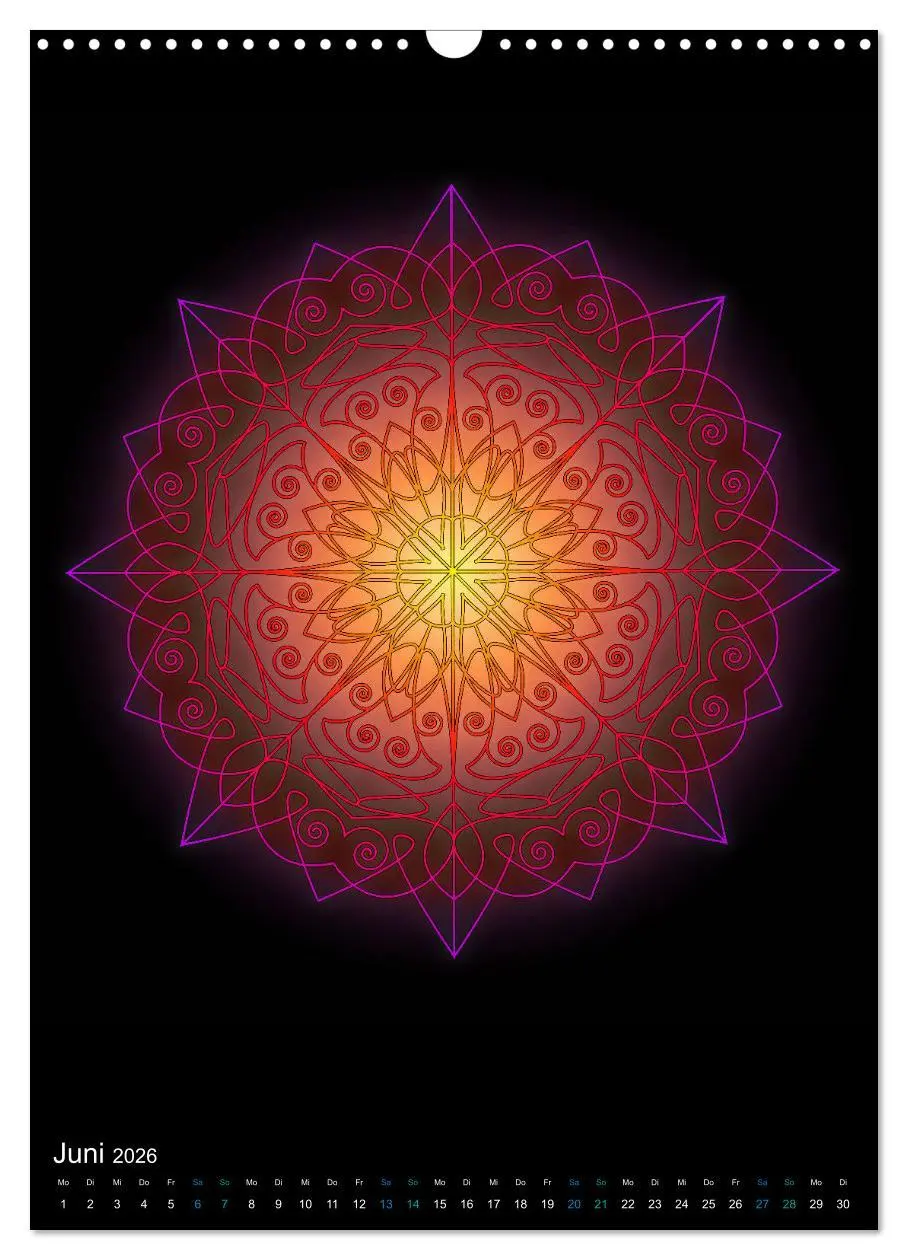 Bild: 9783516382990 | Mandala-Kalender 2026 (Wandkalender 2026 DIN A3 hoch), CALVENDO...