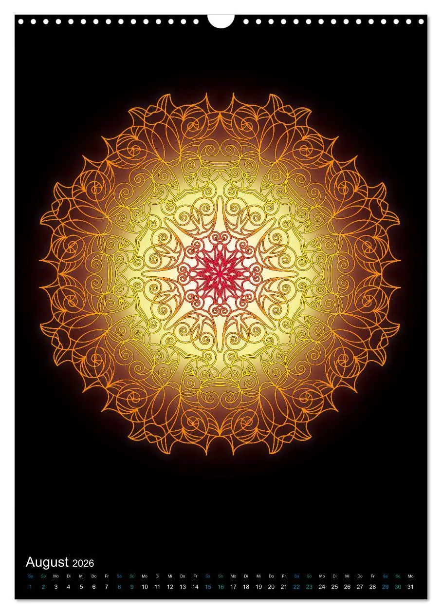 Bild: 9783516382990 | Mandala-Kalender 2026 (Wandkalender 2026 DIN A3 hoch), CALVENDO...