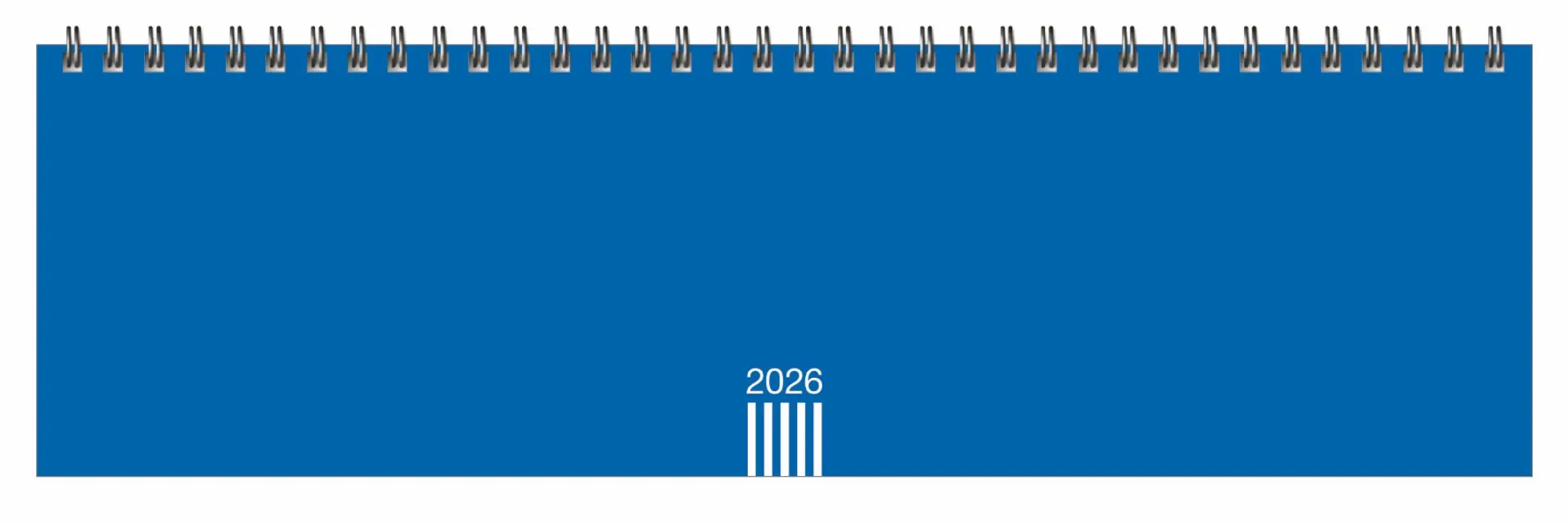 Cover: 9783756412990 | Wochenquerplaner, blau 2026 | Heye | Kalender | Bürokalender Heye