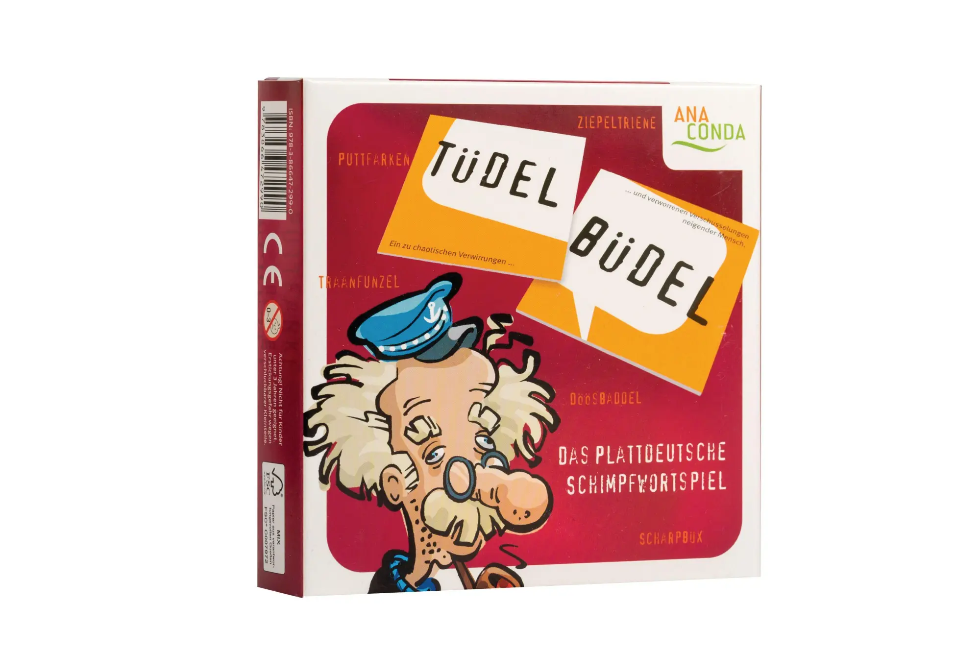 Cover: 9783866472990 | Tüdelbüdel - Das Plattdeutsche Schimpfwortspiel | Schmitz (u. a.)