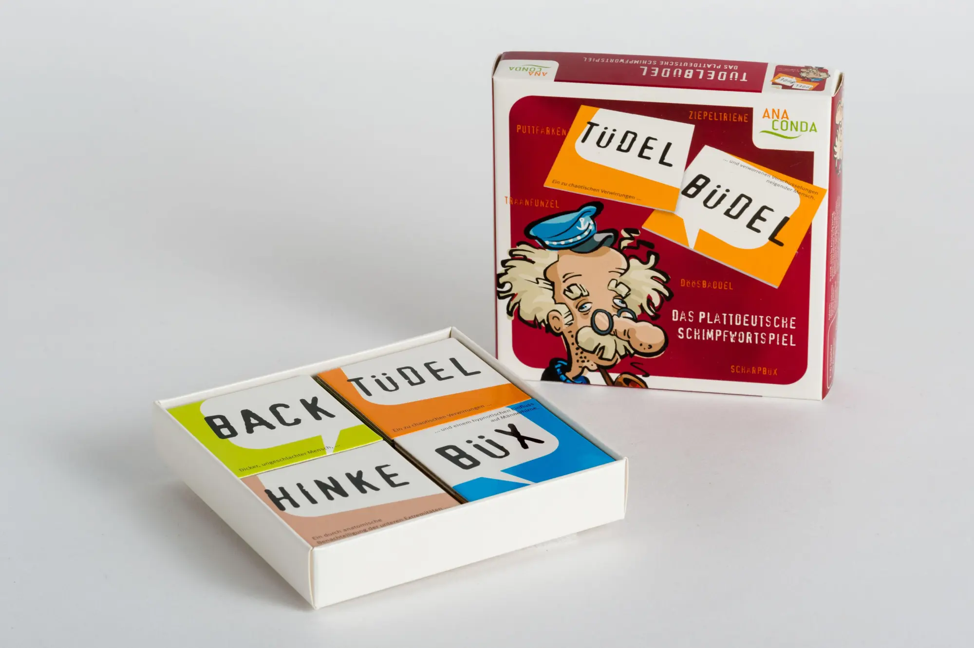 Bild: 9783866472990 | Tüdelbüdel - Das Plattdeutsche Schimpfwortspiel | Schmitz (u. a.)