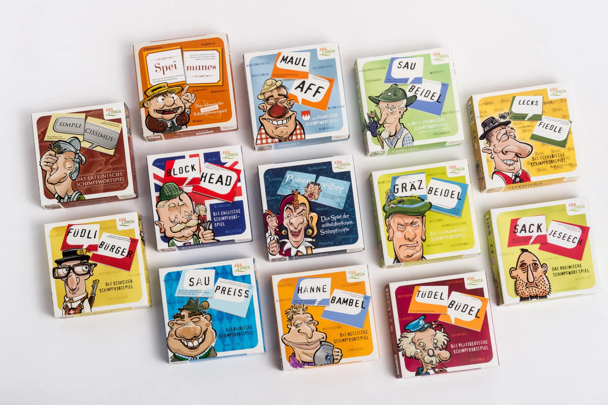 Bild: 9783866472990 | Tüdelbüdel - Das Plattdeutsche Schimpfwortspiel | Schmitz (u. a.)