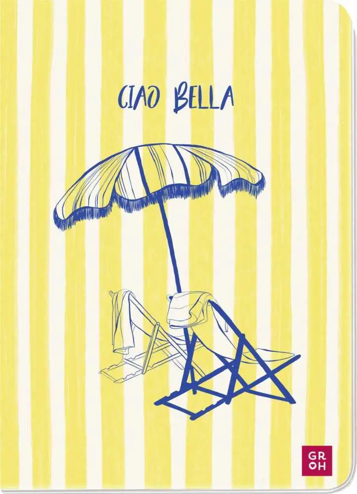 Cover: 4036442013090 | Notizheft Sonne Ciao Bella | Groh Verlag | Notizbuch/Blankobuch | 2025