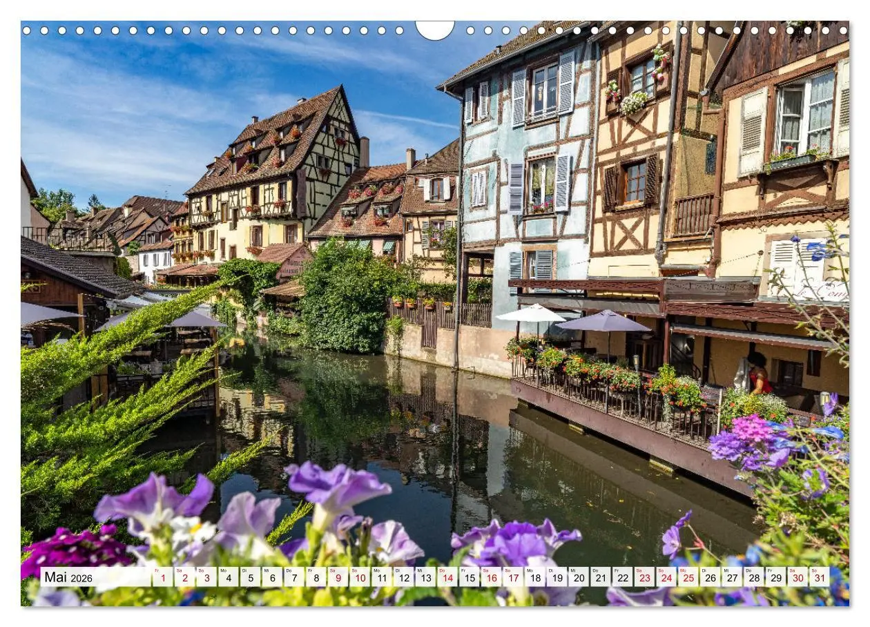 Bild: 9783457493090 | Die Elsässer Weinstraße (Wandkalender 2026 DIN A3 quer), CALVENDO...