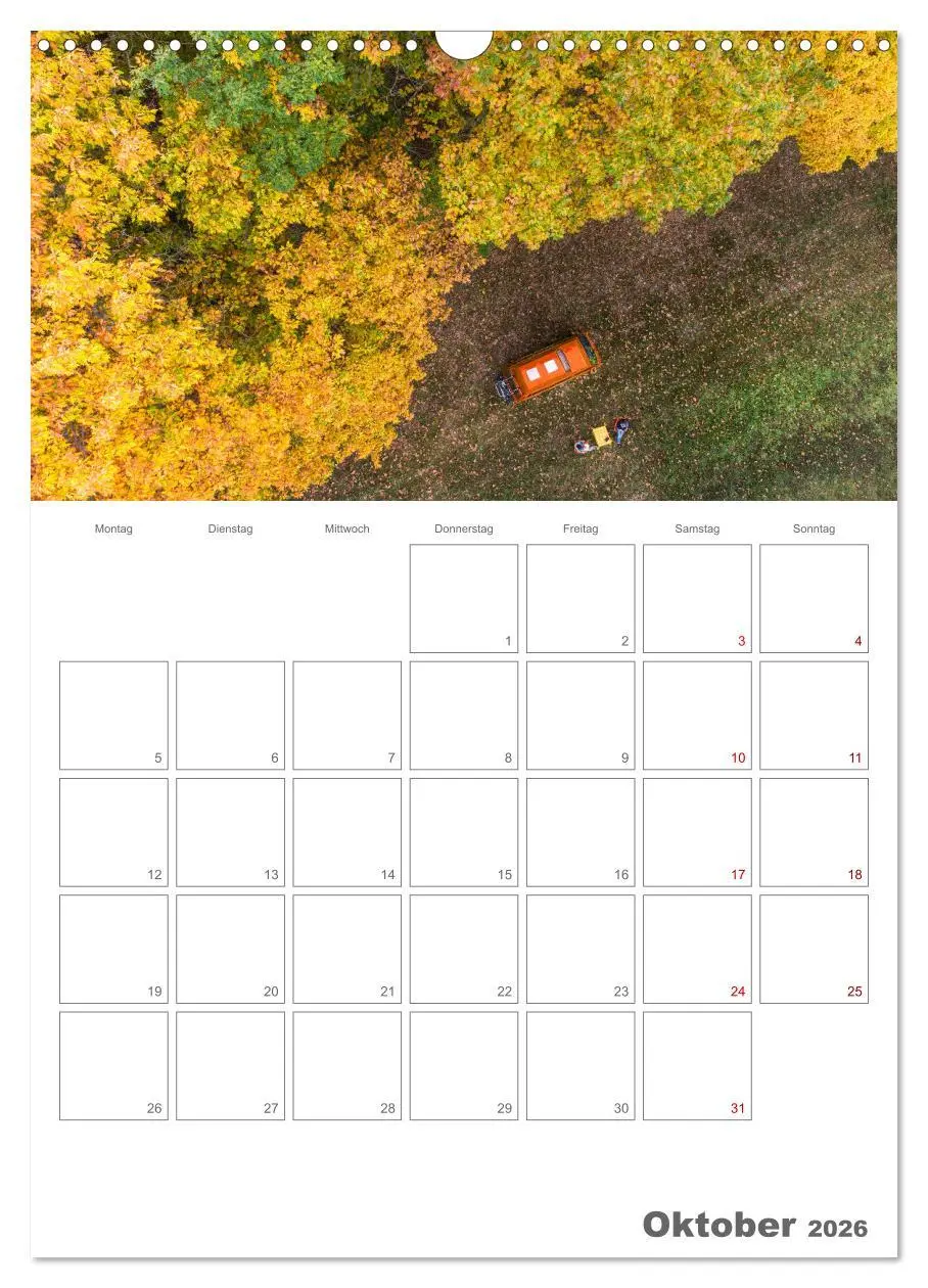 Bild: 9783516343090 | Vanlife Jahresplaner (Wandkalender 2026 DIN A3 hoch), CALVENDO...