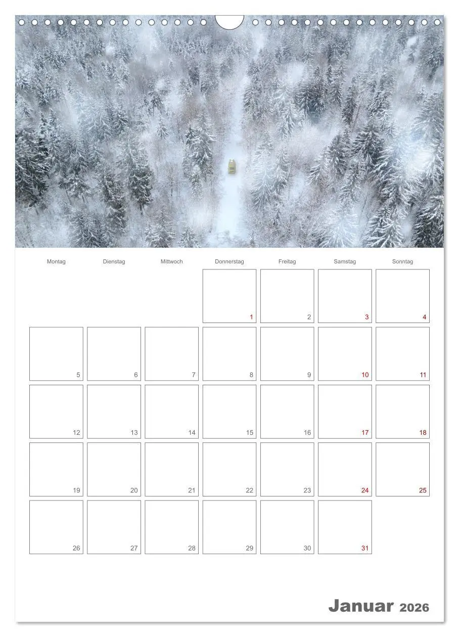 Bild: 9783516343090 | Vanlife Jahresplaner (Wandkalender 2026 DIN A3 hoch), CALVENDO...