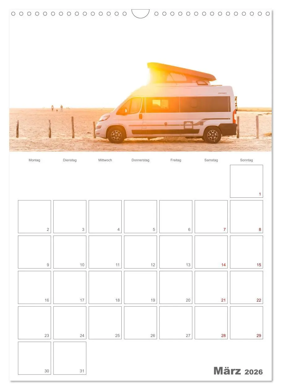 Bild: 9783516343090 | Vanlife Jahresplaner (Wandkalender 2026 DIN A3 hoch), CALVENDO...