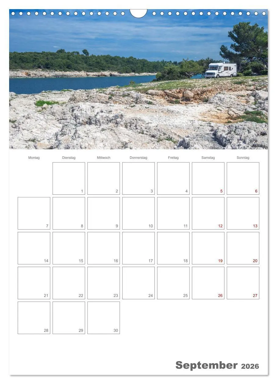 Bild: 9783516343090 | Vanlife Jahresplaner (Wandkalender 2026 DIN A3 hoch), CALVENDO...
