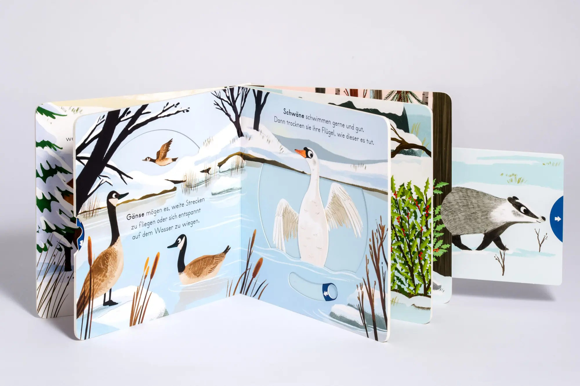 Bild: 9783328303190 | Komm mit nach draußen! - Tiere im Schnee | Susanne Schiefelbein | Buch