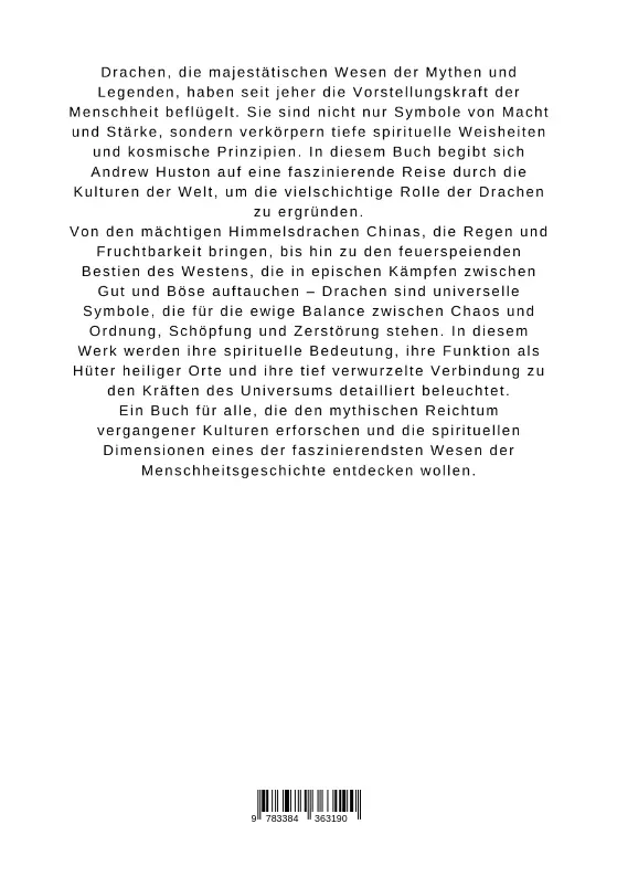 Bild: 9783384363190 | Zwischen Himmel und Erde: Die spirituelle Reise der Drachen | Huston