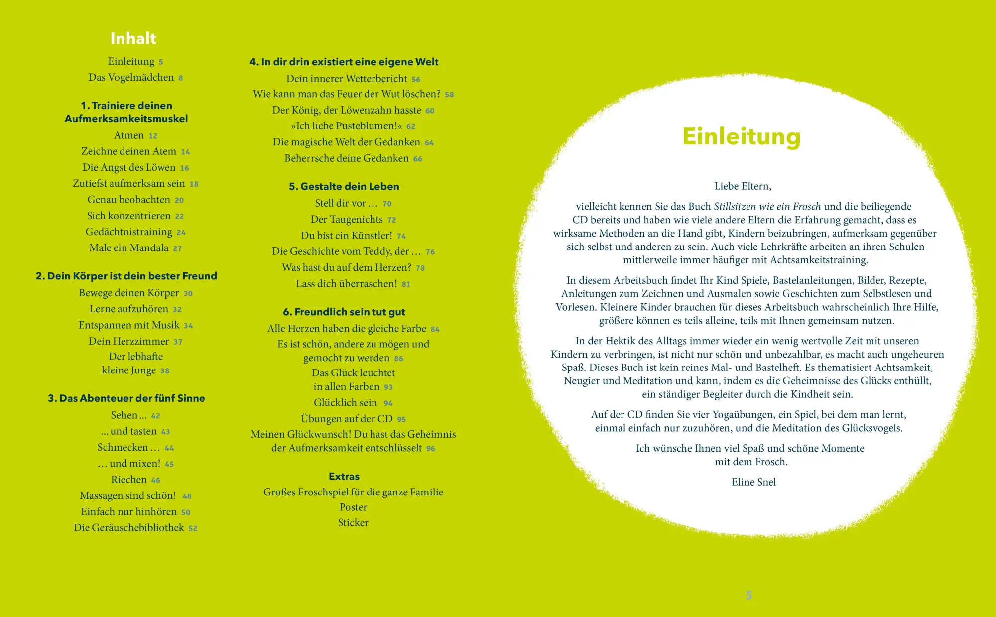 Bild: 9783442223190 | Stillsitzen wie ein Frosch | Eline Snel | Taschenbuch | 100 S. | 2020