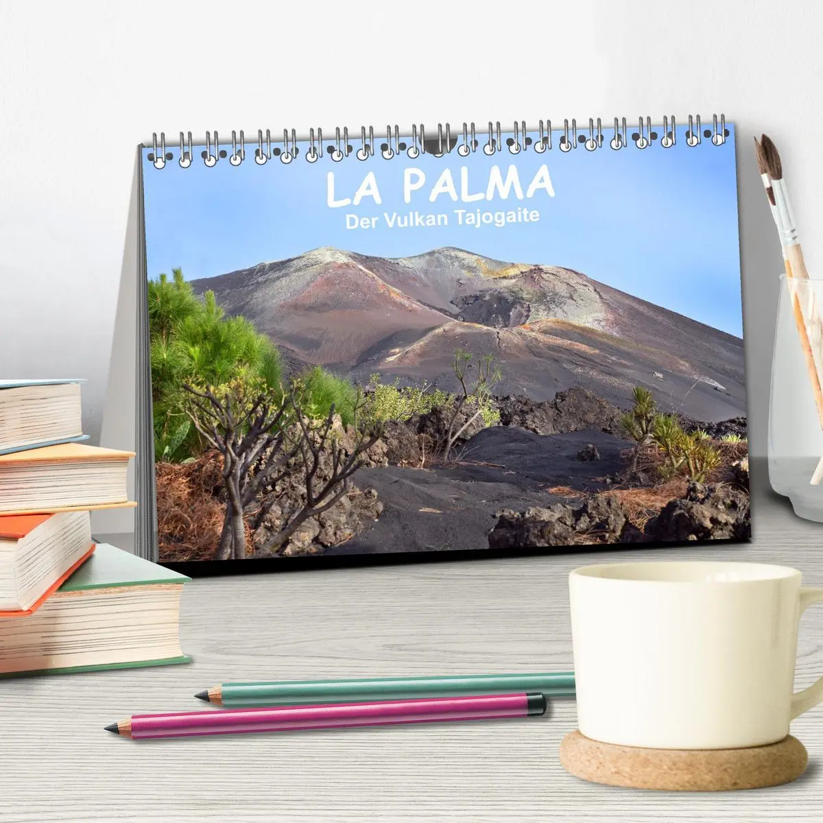 Bild: 9783457553190 | La Palma - der Vulkan Tajogaite (Tischkalender 2026 DIN A5 quer),...