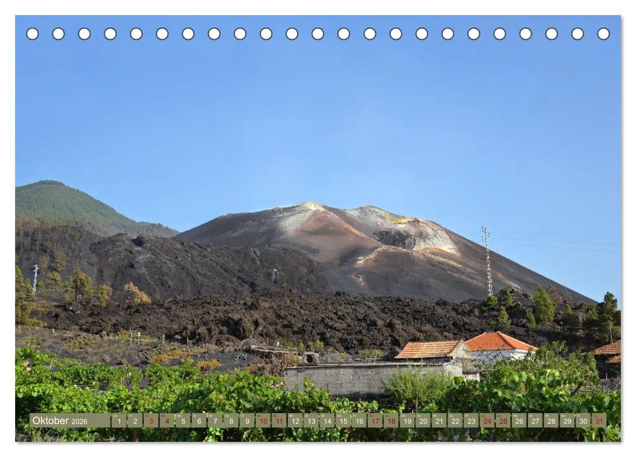 Bild: 9783457553190 | La Palma - der Vulkan Tajogaite (Tischkalender 2026 DIN A5 quer),...