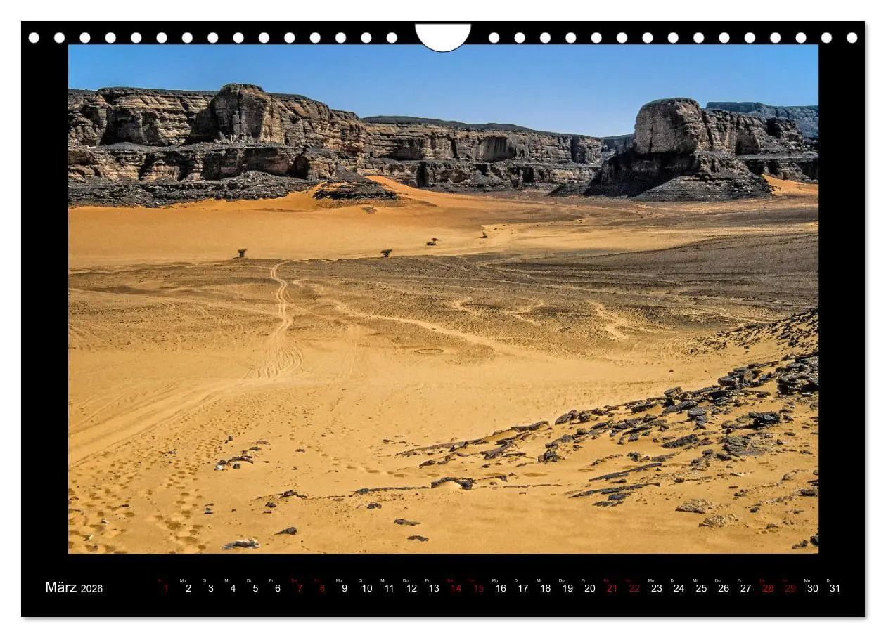 Bild: 9783457863190 | Durch die SAHARA - Libyens Wüsten (Wandkalender 2026 DIN A4 quer),...
