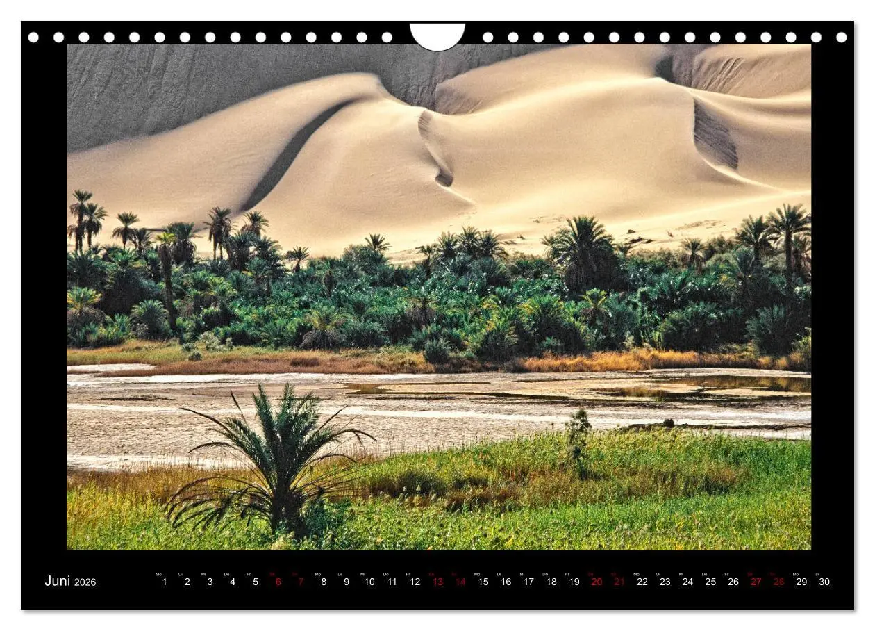 Bild: 9783457863190 | Durch die SAHARA - Libyens Wüsten (Wandkalender 2026 DIN A4 quer),...