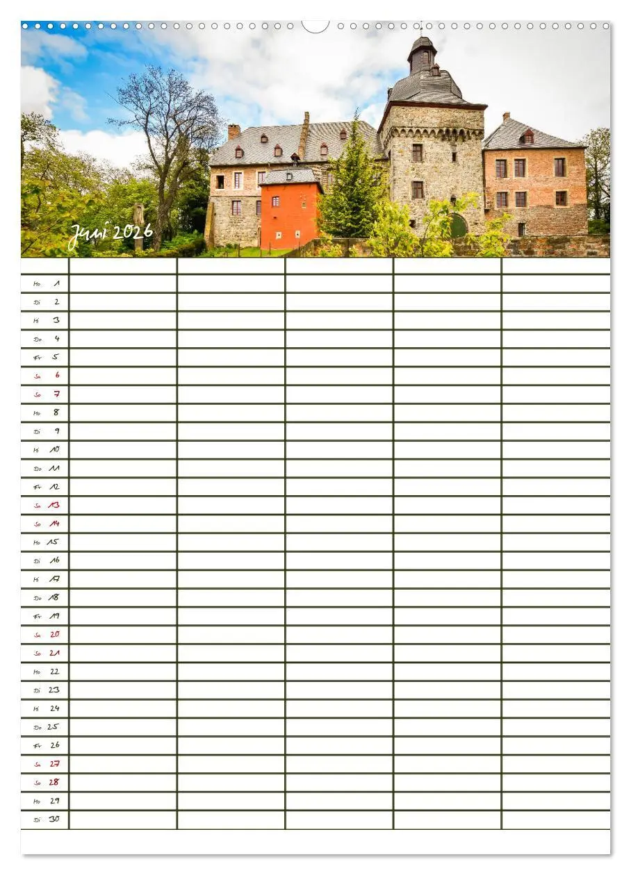 Bild: 9783516403190 | Rhein-Kreis Neuss - Der Familienkalender (Wandkalender 2026 DIN A2...