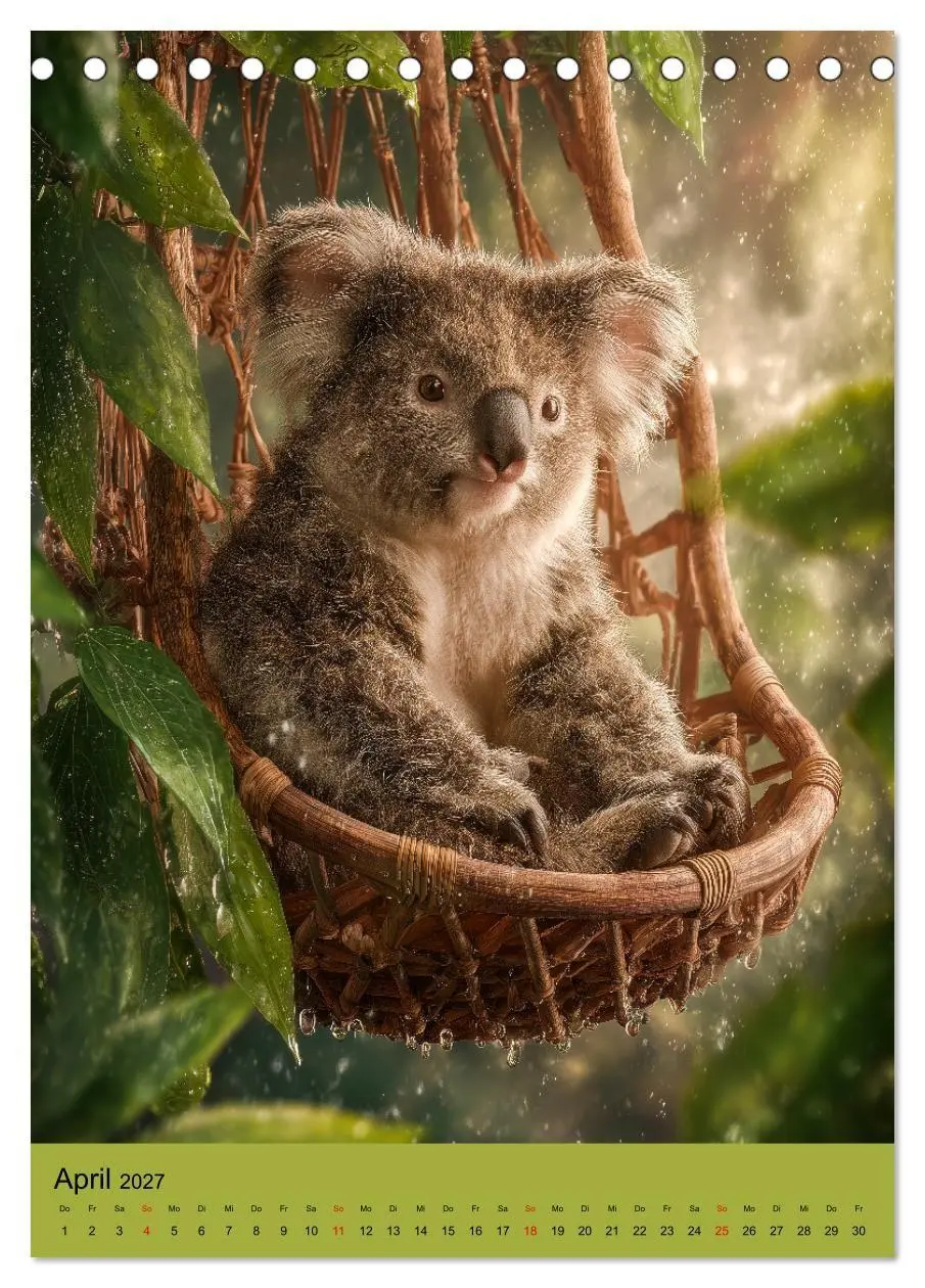 Bild: 9783516883190 | Workaholic - Mach mal Pause und chill wie ein Koala (Tischkalender...