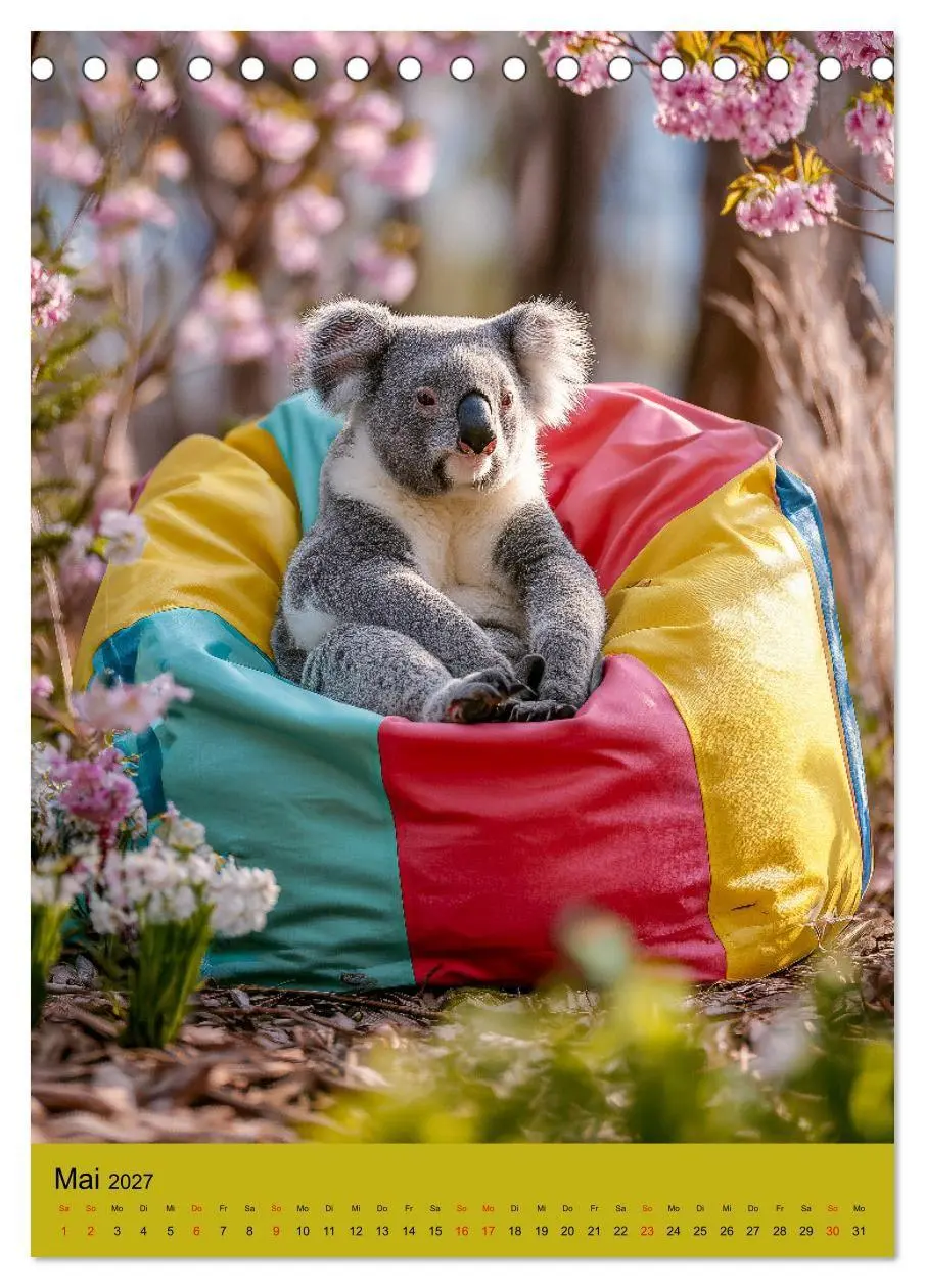 Bild: 9783516883190 | Workaholic - Mach mal Pause und chill wie ein Koala (Tischkalender...