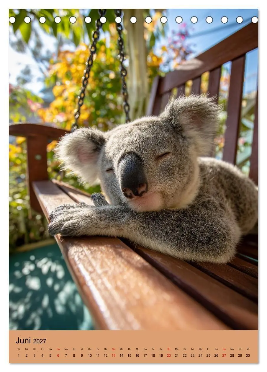 Bild: 9783516883190 | Workaholic - Mach mal Pause und chill wie ein Koala (Tischkalender...