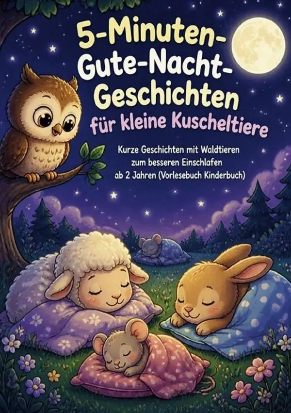 Cover: 9783565533190 | 5-Minuten-Gute-Nacht-Geschichten für kleine Kuscheltiere | Anne Dreams