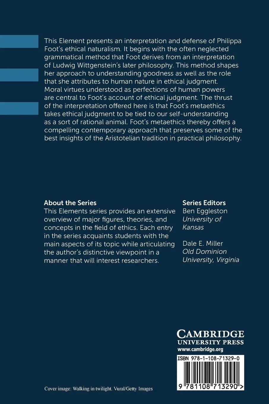 Rückseite: 9781108713290 | Philippa Foot's Metaethics | John Hacker-Wright | Taschenbuch | 2021