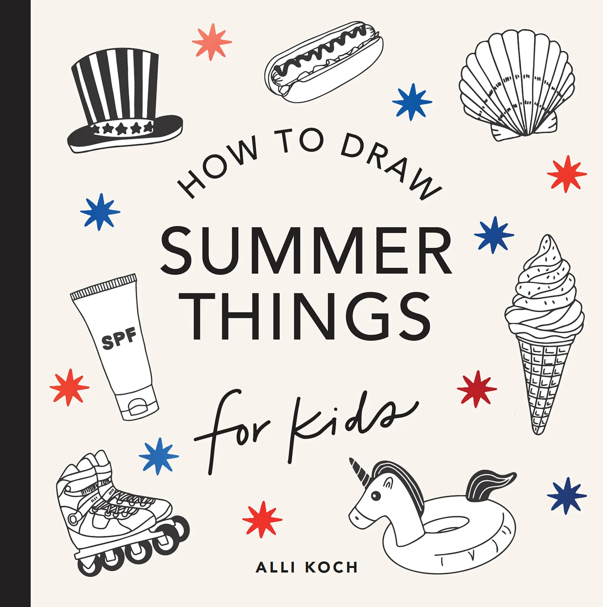 Cover: 9781963183290 | Summer Things: How to Draw Books for Kids featuring Beach Fun,...