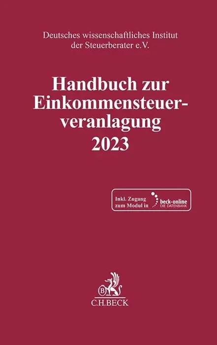 Cover: 9783406813290 | Handbuch zur Einkommensteuerveranlagung 2023, m. 1 Buch, m. 1...