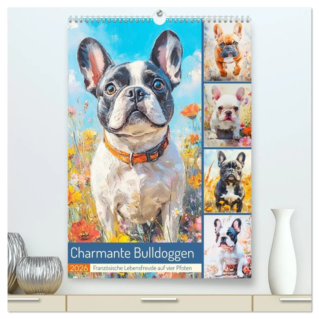 Cover: 9783457303290 | Charmante Bulldoggen. Französische Lebensfreude auf vier Pfoten...