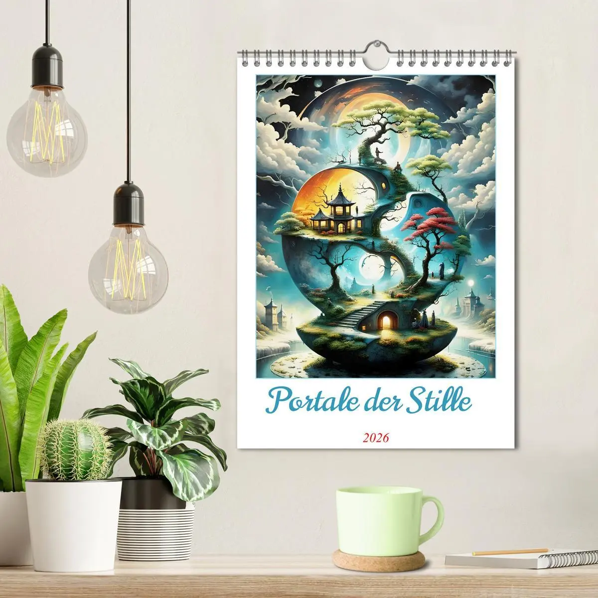 Bild: 9783516253290 | Portale der Stille (Wandkalender 2026 DIN A4 hoch), CALVENDO...