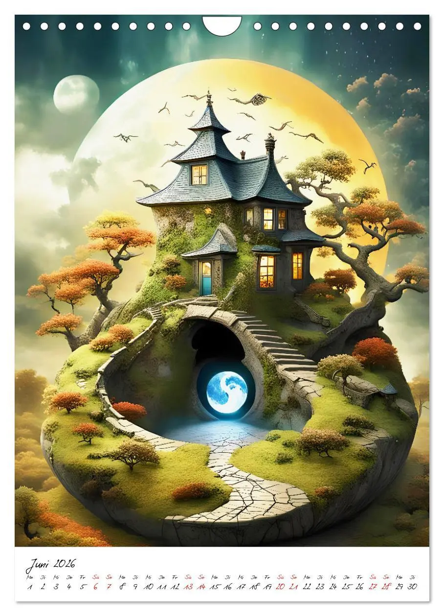 Bild: 9783516253290 | Portale der Stille (Wandkalender 2026 DIN A4 hoch), CALVENDO...