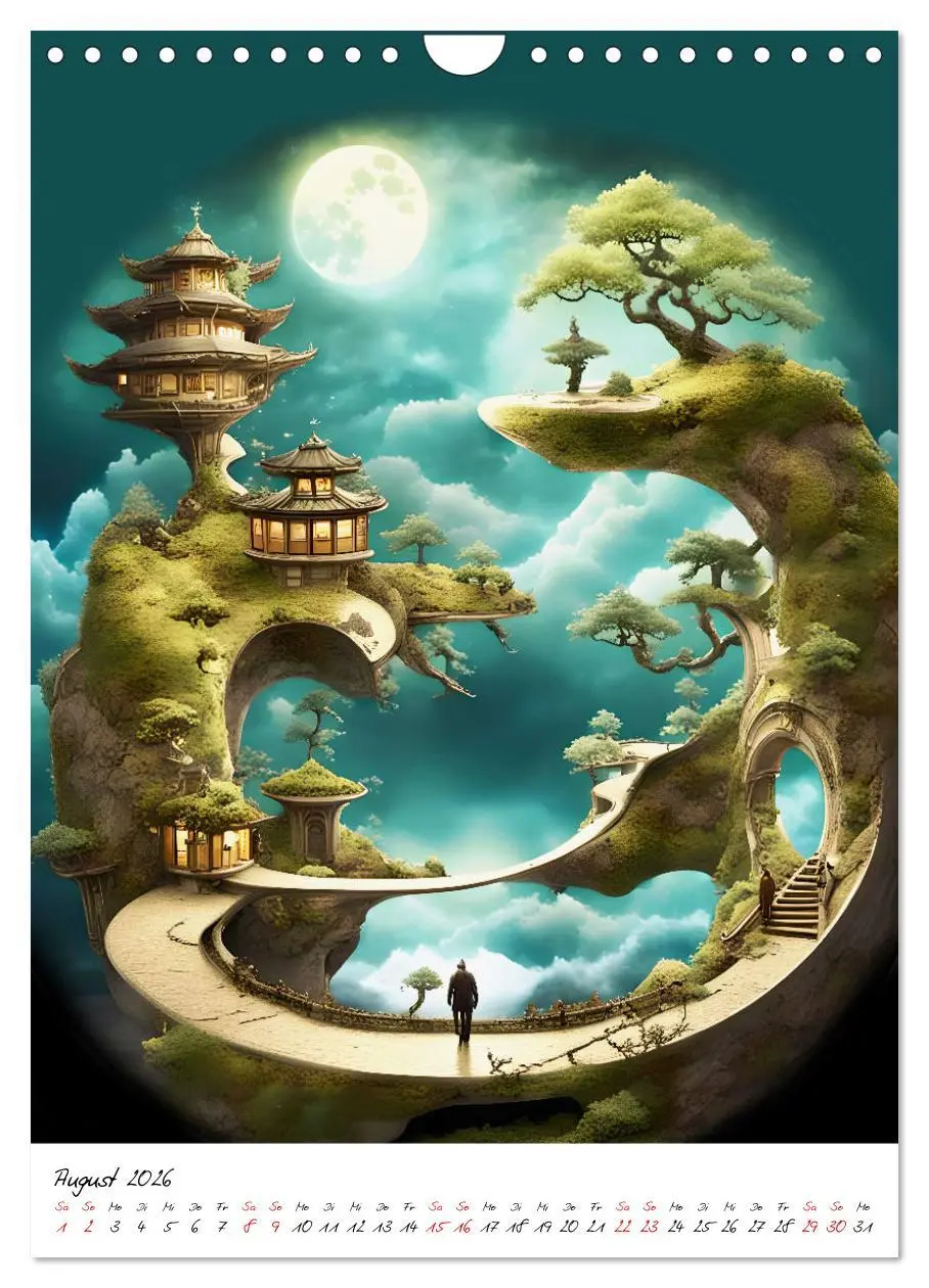 Bild: 9783516253290 | Portale der Stille (Wandkalender 2026 DIN A4 hoch), CALVENDO...