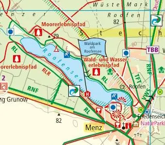 Bild: 9783747303290 | Rheinsberger Seengebiet - Ruppiner Land 1:50 000 | (Land-)Karte | 2018