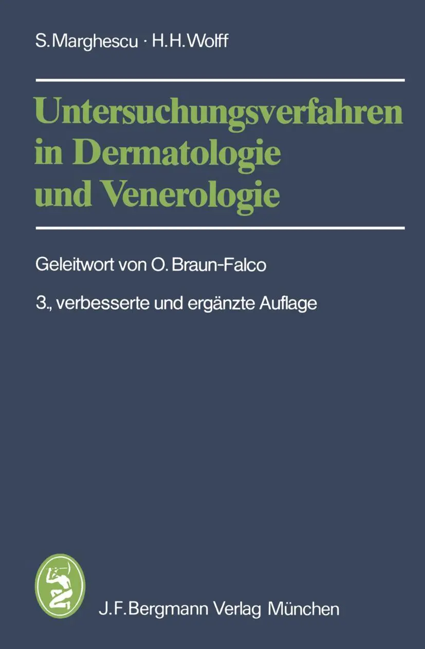 Cover: 9783807003290 | Untersuchungsverfahren in Dermatologie und Venerologie | Taschenbuch