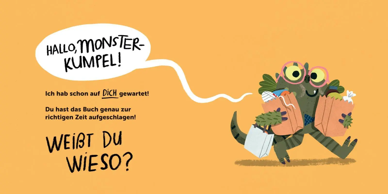 Bild: 9783848903290 | Bist du hungrig wie ein Monster? | Witziges Mitmachbuch ab 4 Jahren